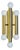Brass Wall Light by Sciolary, Italy, 1970s For Sale