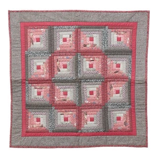 Pink Vintage Quilt For Sale