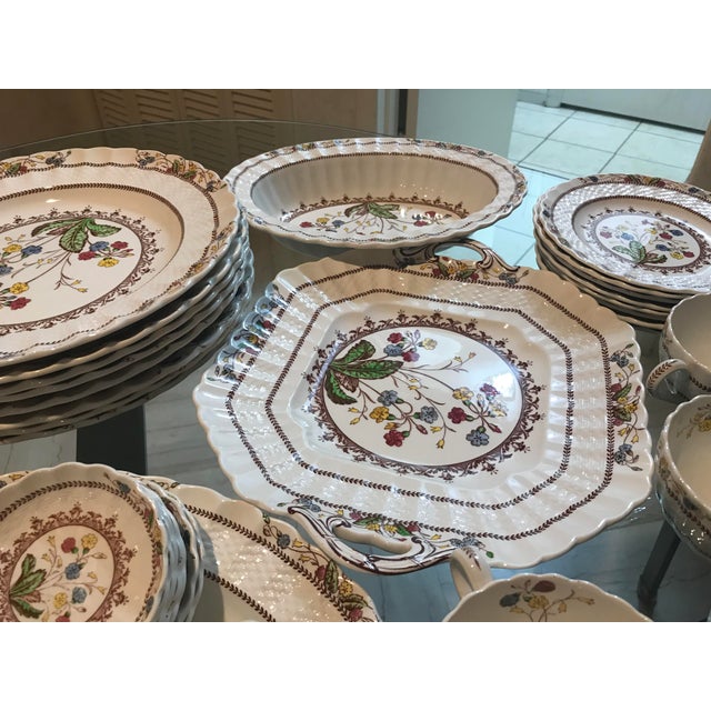 1940s Vintage Copeland Spode Cowslip China Set 63 Pieces Chairish