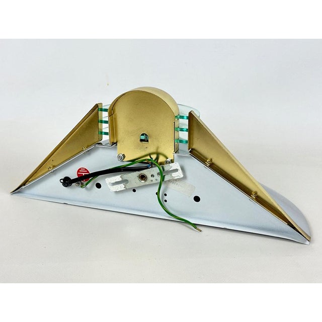 Vintage Model 8899/01 Sconce by Simon & Schelle for Hustadt Leuchten, 1980s For Sale - Image 9 of 10