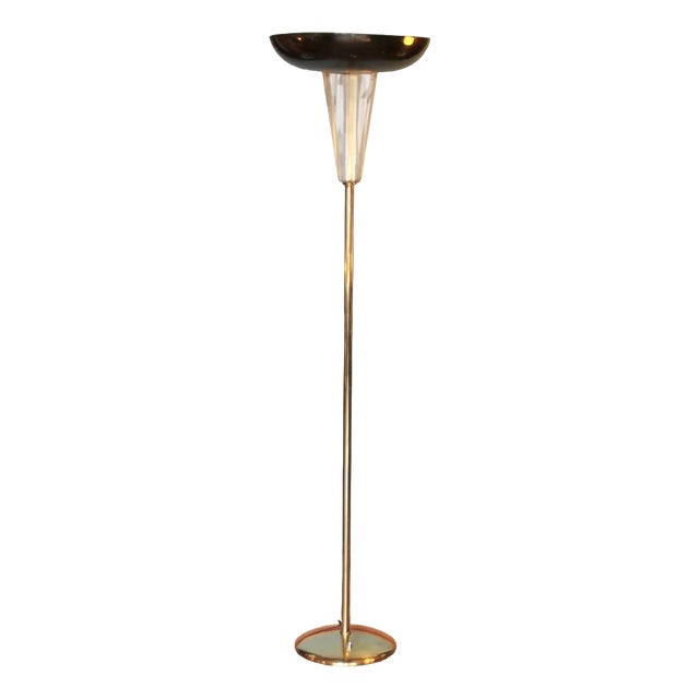German Art Deco Floor Lamp, 1940s For Sale