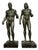 Bronze Nude Warriors of Riace Sculptures, 1970s, Set of 2 For Sale