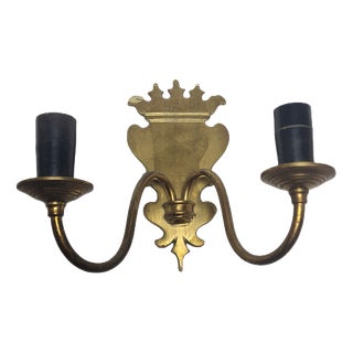 2-Armed Wall Lamp, Poland, 1970s For Sale