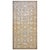 Persian Sultanabad Wool 10 x 20 Taupe, Ivory & Light Blue Handmade Gallery Area Rug #1141324