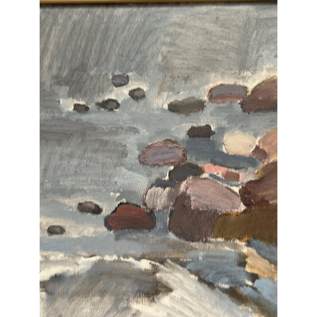 Roger Hägnert, Öland Motif, 1989, Oil Painting on Canvas, Framed For Sale - Image 6 of 17