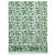 Contemporary Aria Flat Sheet, Twin - Green For Sale - Image 3 of 3