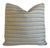 Textile Designer Clarke & Clarke Jungle Zig Zag Modern Contemporary Feather/Down Pillow For Sale - Image 7 of 7