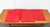 Postmodern Kreuzschwinger Red Chair Pad by Till Behrens, 1980s, Set of 4 For Sale - Image 10 of 18