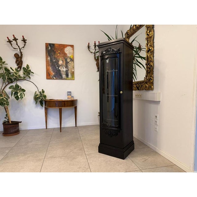 Art Nouveau Display Pillar Cabinet For Sale - Image 16 of 18
