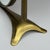 Metal Vintage Tabletop Vanity Mirror in Brass, Italy, 1950s For Sale - Image 7 of 17
