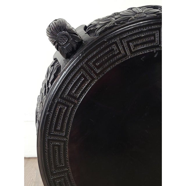 Wood Japanese Plant Stand / Low Table For Sale - Image 7 of 9