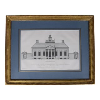 The Elevation of Wilberry House in the County of Wilt the Seat of William Benfon Esq p.52 For Sale