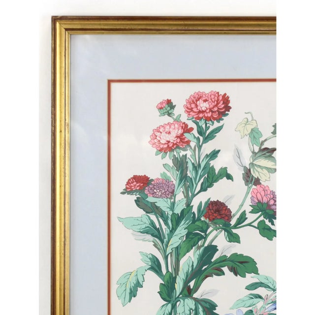 Hand-Painted Watercolor Flower Specimen Painting For Sale - Image 4 of 10