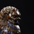 Pair of Vintage Cloisonné Enamel Guardian Lions – Gilt Bronze Foo Dogs, Blue Ground For Sale - Image 9 of 9