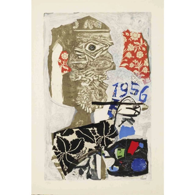 Antoni Clavé, Ecole De Paris, Original Lithograph, 1969 For Sale - Image 4 of 4