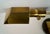 Brass 1970’s Mid-Century Modern Brass & Marble Desk Lamp For Sale - Image 8 of 12