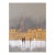Pastel Study 3 - Original Serene Paris Eiffel Tower Cityscape Painting on Paper by Kathleen Keifer For Sale