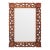 French Baroque Framed Mirror With Carved Foliate Frame (H 35 X W 25 1/2) For Sale