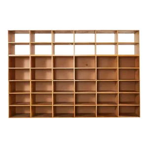 English Oak Pigeon Hole Haberdashery Cabinet Shelves or Bookcase