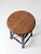 Vintage Wooden Stool For Sale - Image 11 of 12