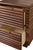 Matthew Izzo Home Nayla Walnut Two Drawer Side Table With Brass Drawer Pulls For Sale In New York - Image 6 of 6