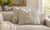 French Blue & Fawn Gray Designer Pillows — 16" x 20" Pair Bring luxury and timeless elegance to your space with this...