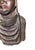 Early 20th Century Early 20th Century Benin Bronze Oba Head Sculpture Nigeria For Sale - Image 5 of 7
