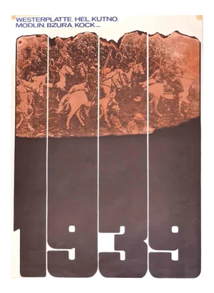 Unknown, Westerplatte, Vintage Polish Manifesto, 1973