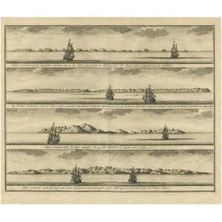 Islands of Marken, 1726, Paper For Sale