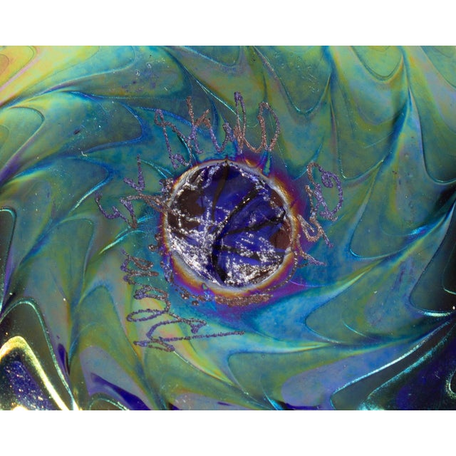 Glass Eye Studio 1973 Art Glass Vase For Sale In Indianapolis - Image 6 of 6