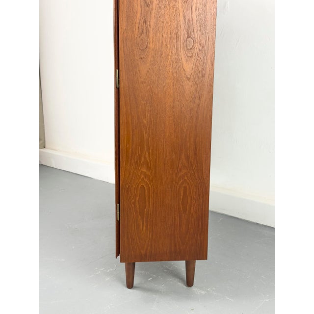 Teak Cabinet with Glass Doors from Omann Jun, 1960s For Sale - Image 12 of 18