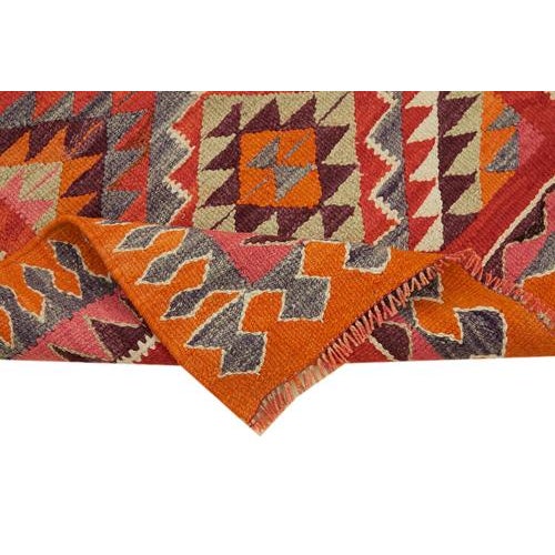 Vintage Kilim Runner Rug For Sale - Image 5 of 6