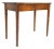 20th Century Marquetry Console Table with Drawer and Tapered Legs For Sale