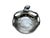 Art Nouveau Antique Art Nouveau Pewter Tulip Basket Floral Embossed Design Decorative Handle For Sale - Image 3 of 8