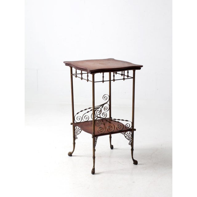 Victorian Antique Victorian Side Table For Sale - Image 3 of 12