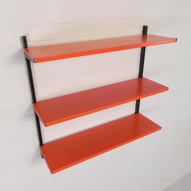Metal Wall Rack by A. Dekker for Tomado Holland, 1970s For Sale - Image 7 of 18