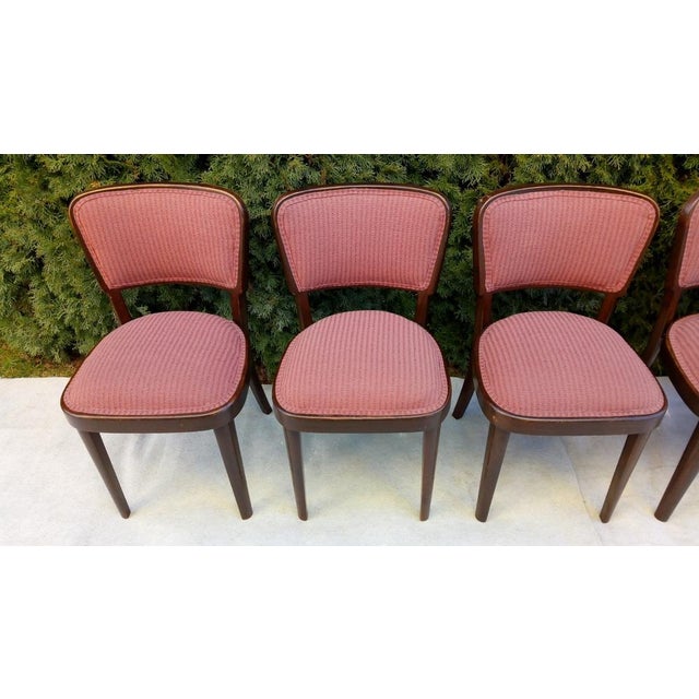 Art Deco Dining Chairs from Thonet, 1920s, Set of 6 For Sale - Image 3 of 18