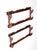 Mid-Century Wooden Gun Rack Pair For Sale - Image 13 of 17