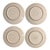 Royal Bayreuth Bavaria 22KGold Trim Dinner Plates, S/4 For Sale In Los Angeles - Image 6 of 8