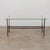 French 1940s French Iron and Glass Coffee Table For Sale - Image 3 of 14