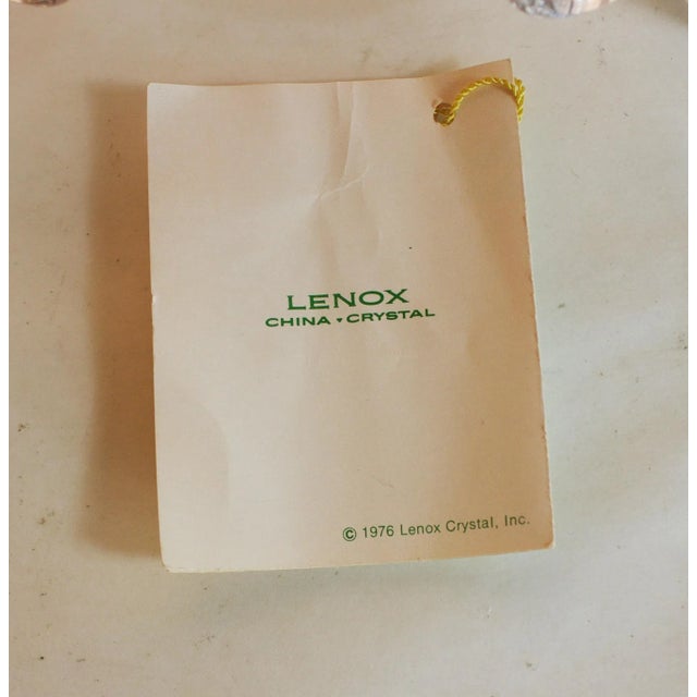 Transparent Set of 4 Vintage Lenox Crystal Irish Coffee Glasses For Sale - Image 8 of 8