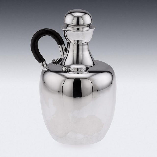 20th Century Italian Silver Ballantines Whisky Decanter, 1960s For Sale - Image 4 of 16