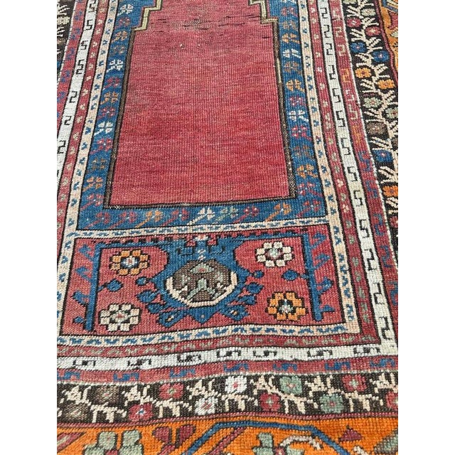 Turkish Prayer Rug, 1890s For Sale - Image 14 of 18