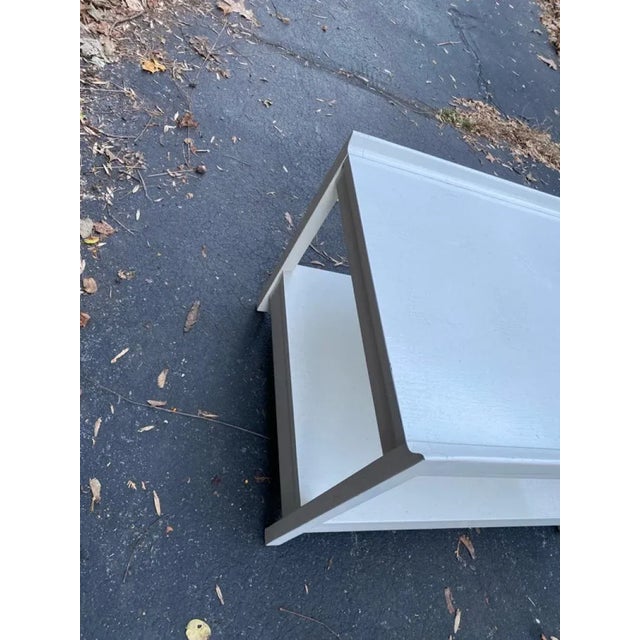 Mid Century Nightstands with Drawer In The Style Of Tommi Parzinger - A Pair For Sale In Philadelphia - Image 6 of 9