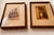 Boho Chic Antique Folk Art Print Pair, Giltwood Frames, c.1890 For Sale - Image 3 of 9