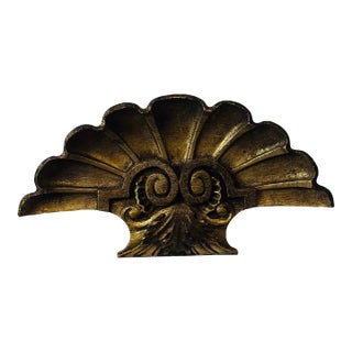 Antique Shell Wall Architectural Piece For Sale