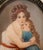 Portraiture Elizabeth Vine Le Brun and Daughter Portrait Miniature For Sale - Image 3 of 6