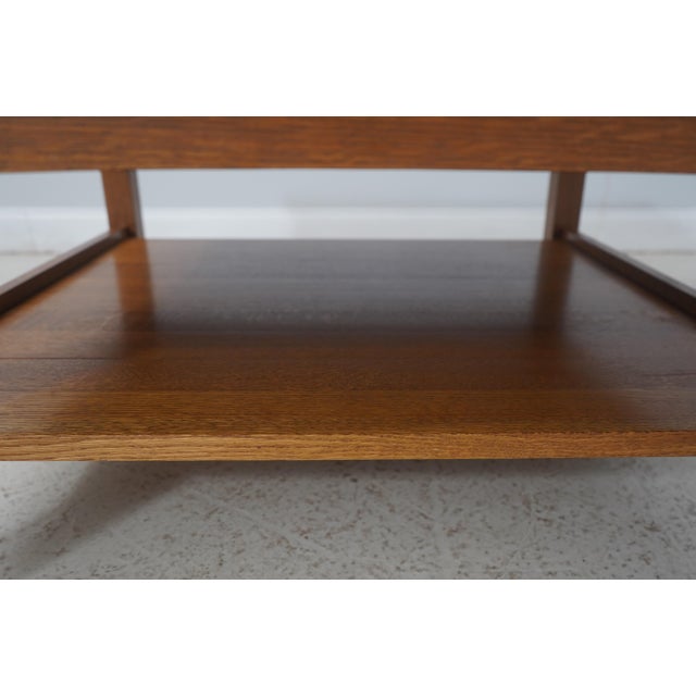Stickley Mission Oak Tile Top Coffee Cocktail Table For Sale - Image 11 of 14