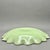 Chartreuse Vintage Red Wing Pottery Beige and Chartreuse Ruffled Console Bowl For Sale - Image 8 of 10