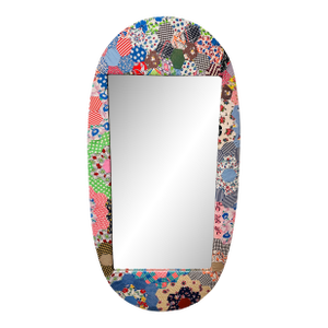 Custom Made Antique Quilt Mirror